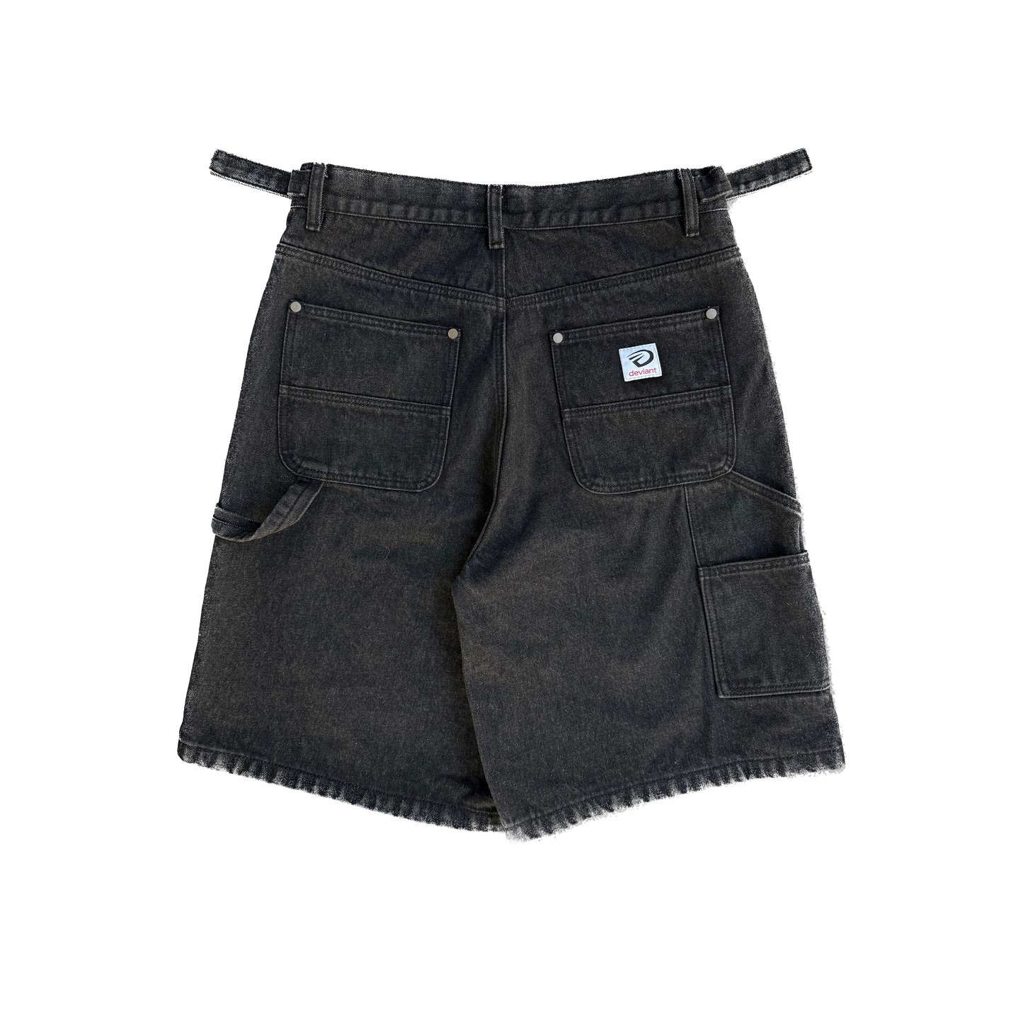 ASH BLACK CARPENTER JORTS